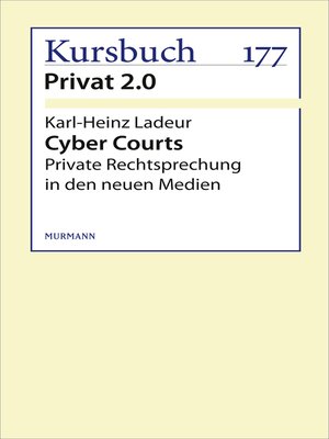 cover image of Cyber Courts